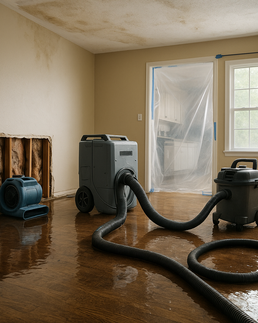 water damage restoration tools